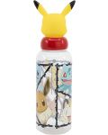 Sticlă cu figurină 3D Stor Pokémon - 560 ml - 2t