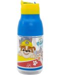 Sticlă din tritan Stor Paw Patrol - Pup Power, 420 ml, deschidere dubla - 2t