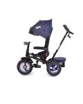 Byox Tricicleta pentru copii Jockey cu panou muzical Albastru inchis - 4t