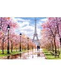 Puzzle Castorland de 1000 piese - Plimbare romantica in Paris, Richard Macneil - 2t