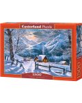 Puzzle Castorland de 1500 piese - Snowy Morning - 1t