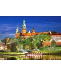 Puzzle Castorland de 1000 piese - Castelul Wawel in Polonia - 2t