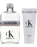 Calvin Klein Set Everyone Zero - Apă de toaletă, 200 și 10 ml + Gel de duș, 100 ml - 2t