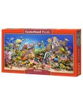 Puzzle panoramic Castorland de 4000 piese - Viata in mare - 1t