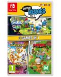 Cartoon Heroes Vol. 1: 3 Games in 1 (Smurfs Mission Vileaf & Marsupilami & Garfield Lasagna Party) (Nintendo Switch) - 1t