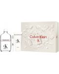 Calvin Klein Set Everyone Zero - Apă de toaletă, 200 și 10 ml + Gel de duș, 100 ml - 1t