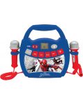 CD player Lexibook - Spider-Man MP320SPZ, albastru/roșu - 1t