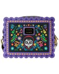Geantă Loungefly Disney: Coco - Miguel Floral Skull - 4t