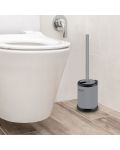 Perie de toaletă Inter Ceramic - 7287G, Anti-Fingerprint, gri mat - 3t