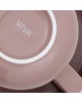 Ceașcă de ceai cu farfurioară Viva Scandinavia - Classic Stone Rose, 250 ml - 2t