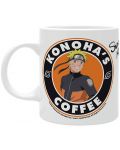 Cană ABYstyle Animation: Naruto Shippuden - Konoha's Coffee - 2t