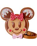 Geantă Loungefly Disney: Mickey and Minnie - Gingerbread Cookie - 1t