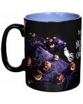 Cana cu efect termic ABYstyle Disney: Nightmare Before Christmas - Jack & Moon, 460 ml - 1t