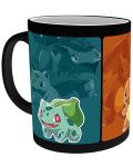 Cana cu efect termo ABYstyle Games: Pokemon - Starters - 2t