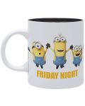 Cană The Good Gift Animation: Minions - Friday vs. Monday - 2t