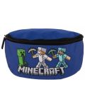 Geantă de talie Minecraft - Blue - 1t