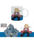 Cană ABYstyle Animation: Fullmetal Alchemist - Chibi Elric Brothers  - 3t