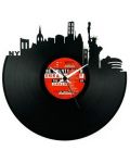 Ceas Vinyl Clock Art: Cities - New York - 1t