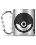 Cană ABYstyle Animation: Pokemon - Pokeball (Carabiner) - 1t