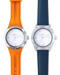 Ceas Bill's Watches Twist - Orange & Navy Blue - 1t