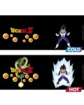 Cana cu efect termic ABYstyle Animation: Dragon Ball Z - Vegeta - 3t