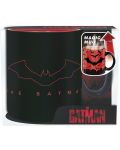 Pahar cu efect termic ABYstyle DC Comics: Batman - The Batman, 460 ml - 3t