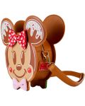 Geantă Loungefly Disney: Mickey and Minnie - Gingerbread Cookie - 3t