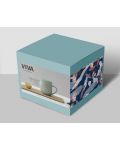 Ceașcă de ceai cu strecurătoare Viva Scandinavia - Minima Pure White, 350 ml - 7t