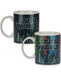 Cana cu efect termic Paladone Movies: Star Wars - Lightsabers - 2t