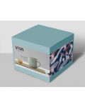 Ceașcă de ceai cu strecurătoare Viva Scandinavia - Minima Stone Green, 350 ml - 5t