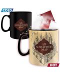 Cana cu efect termic ABYstyle Movies: Harry Potter - Marauder map	 - 3t