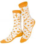 Șosete Eat My Socks - Flower Power, Orange - 2t