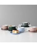 Ceașcă de ceai cu farfurioară Viva Scandinavia - Classic Storm, 250 ml - 4t