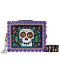 Geantă Loungefly Disney: Coco - Miguel Floral Skull - 1t