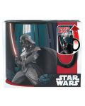 Cana cu efect termic ABYstyle Movies: Star Wars - Darth Vader, 460 ml - 3t