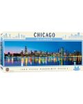 Puzzle panoramic Master Pieces de 1000 piese - Chicago, Ilinois - 1t