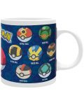 Cană ABYstyle Games: Pokemon - Ball Varieties - 1t
