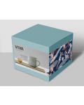 Ceașcă de ceai cu strecurătoare Viva Scandinavia - Minima Cranberry, 350 ml - 4t