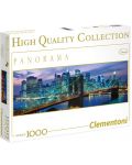 Puzzle panoramic Clementoni de 1000 piese - New York - 1t