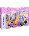 Puzzle Clementoni de 24 maxi piese - Rapunzel si talharul - 1t