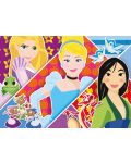 Puzzle Clementoni de 2 x 20 piese - SuperColor Disney Princess - 3t
