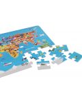 Puzzle Classic World cu 48 de piese - Harta lumii - 2t