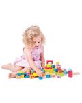 Set de construit Woody - Cu cifre si litere - 4t