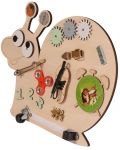 Tablă de lemn Montessori - Moni Toys - Melc - 3t