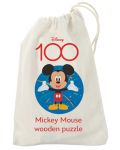 Puzzle din lemn Orange Tree Toy - Disney 100, Mickey Mouse - 3t