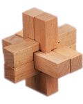 Puzzle 3D din lemn Johntoy - Enigma, tip 8 - 1t