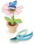 Set de jucării din lemn Tender Leaf Toys - Floare în ghiveci - 1t