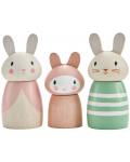 Figurine din lemn Tender Leaf Toys - Bunny Family - 1t