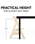 Scaun de masă din lemn Hauck - Alpha Plus, Vanilla - 6t