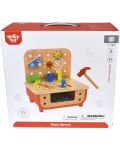 Tooky Toy Set atelier de instrumente din lemn - 5t